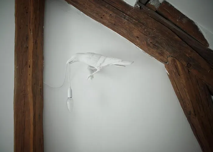 Апартаменты Light Filled Architects Nest Between Rooftops *