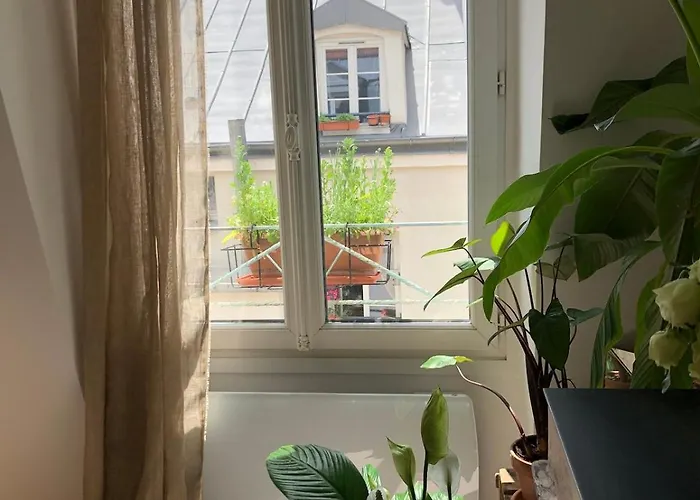 アパート Light Filled Architects Nest Between Rooftops パリ