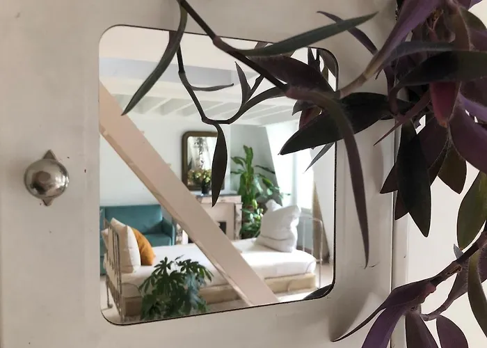 Light Filled Architects Nest Between Rooftops Appartement